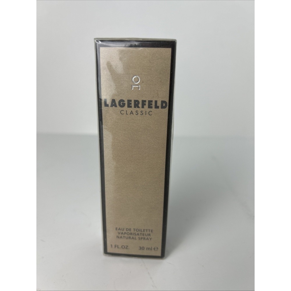 Original Lagerfeld Classic Eau De Toilette Natural Spray 1 oz SEALED BOX USA
